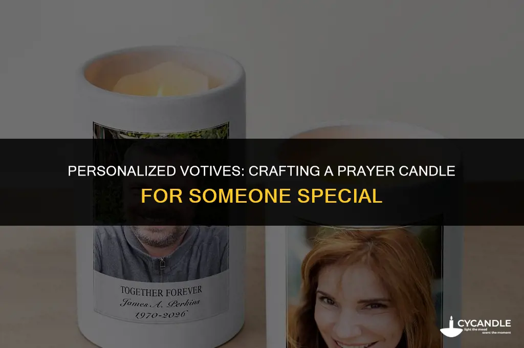 can a votive be made for a person