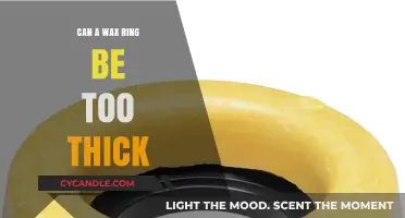 Can a Wax Ring Be Too Thick? Plumbing Insights and Tips
