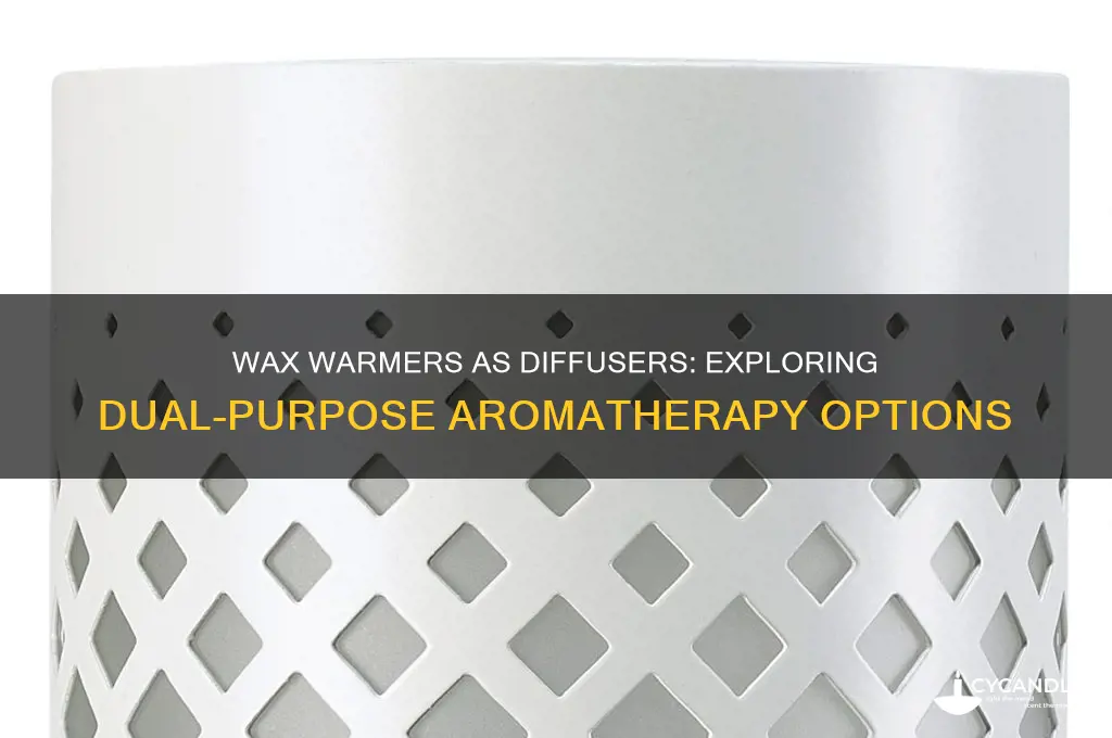 can a wax warmer be used as a diffuser