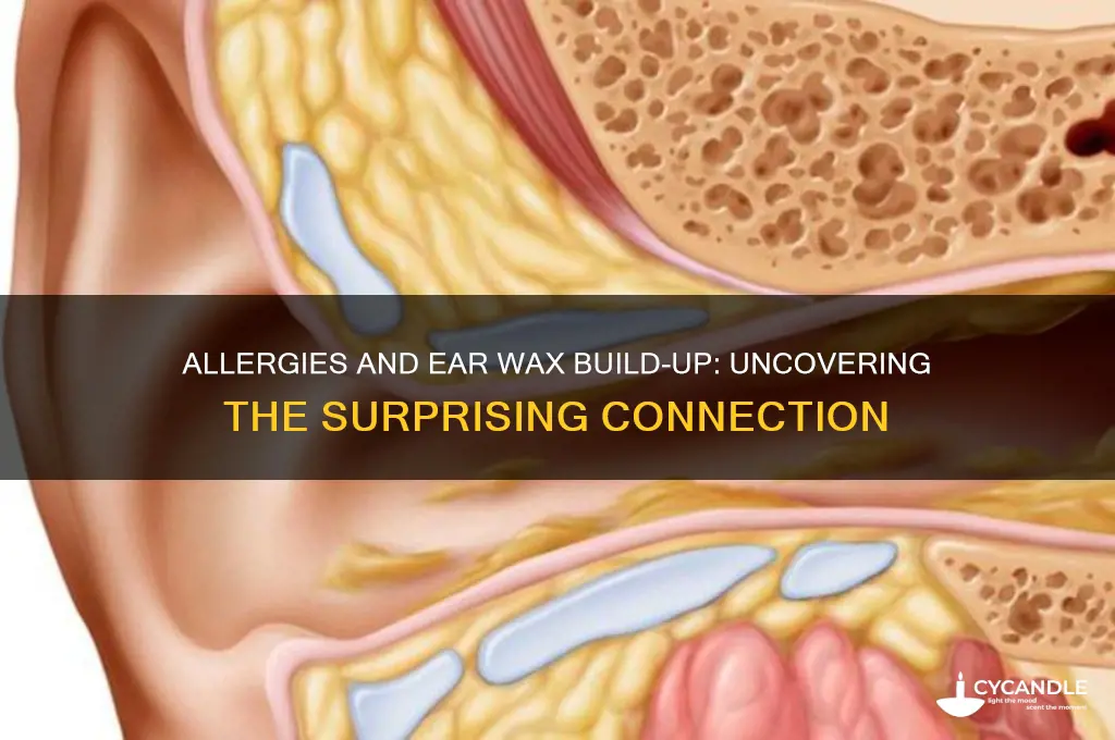 can allergies cause wax build up