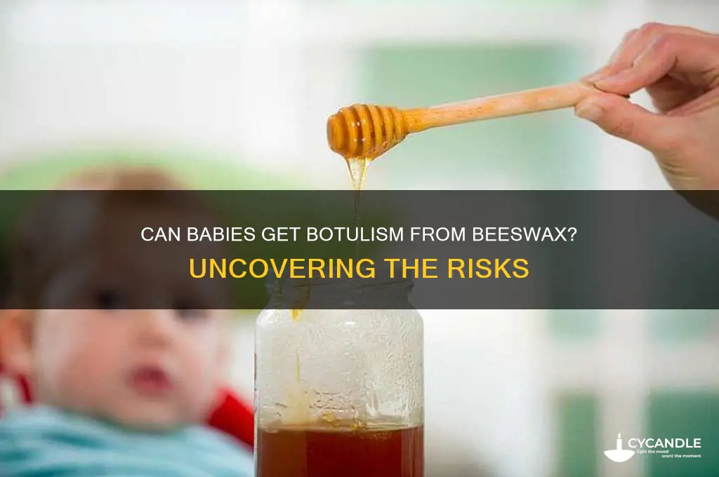 can babies get botulism from beeswax