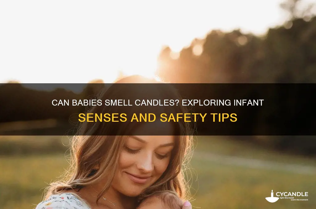 can babies smell candles