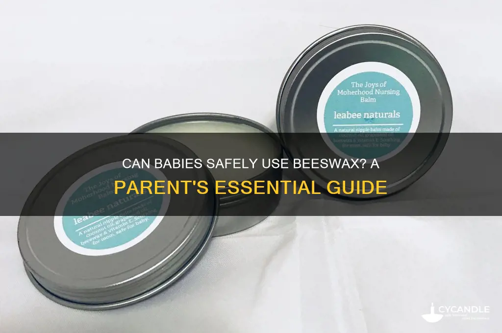 can banies have beeswax