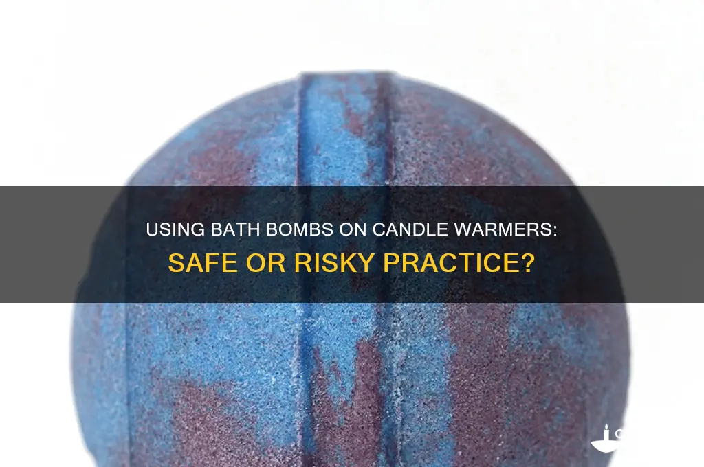 can bath bombs be used on a candle warmer