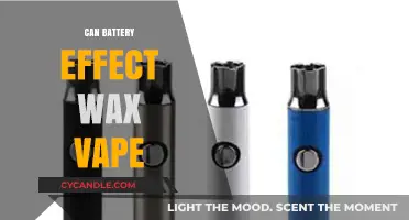Can Battery Power Impact Wax Vape Performance and Safety?