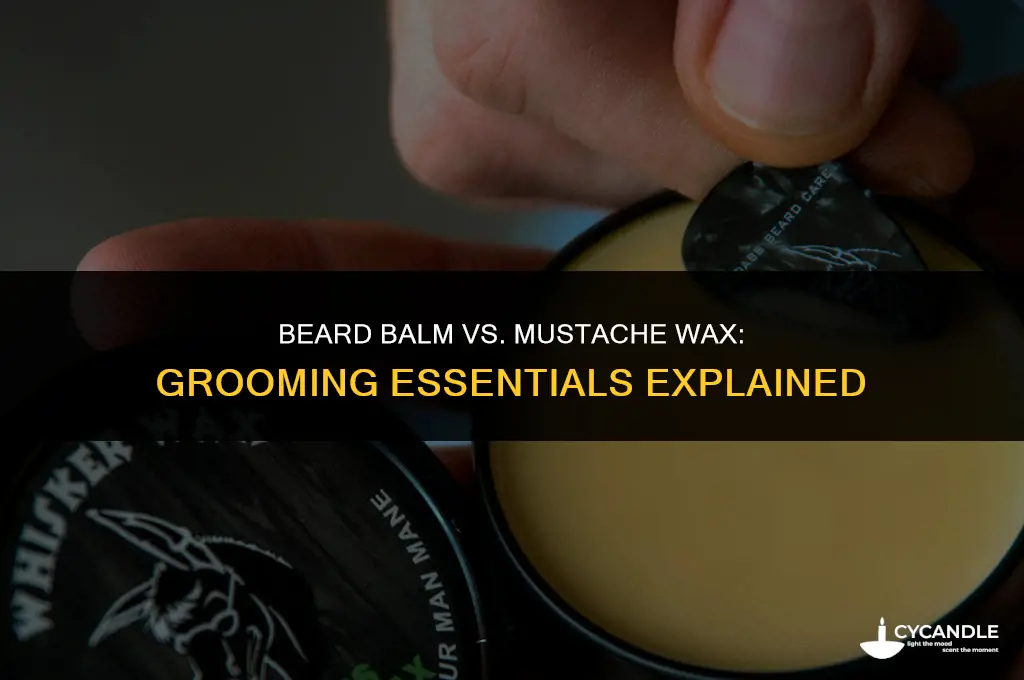 can beard balm be used as mustache wax