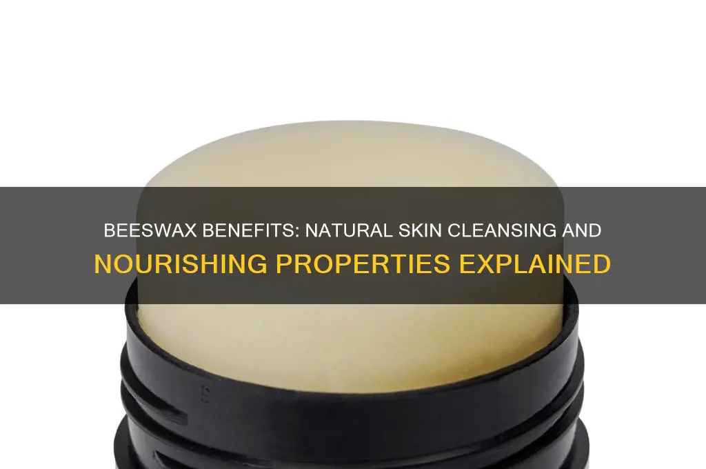 can bees wax clean skin