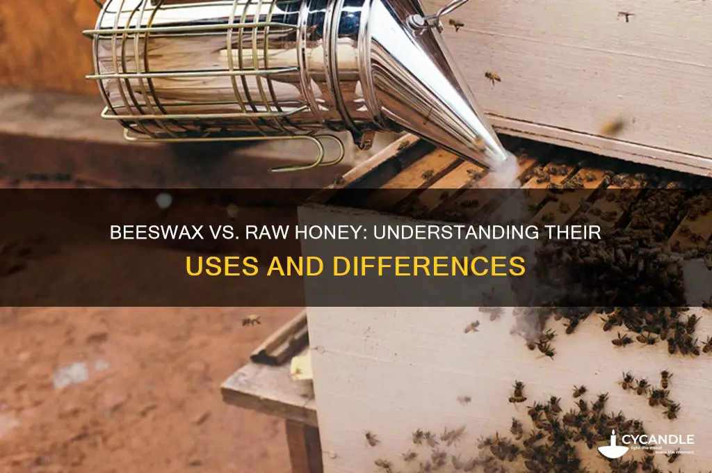 can beeswax be used as raw honey