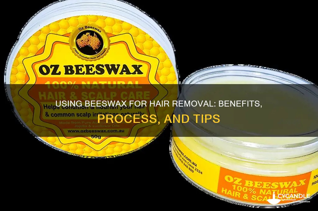 can beeswax be used for waxing