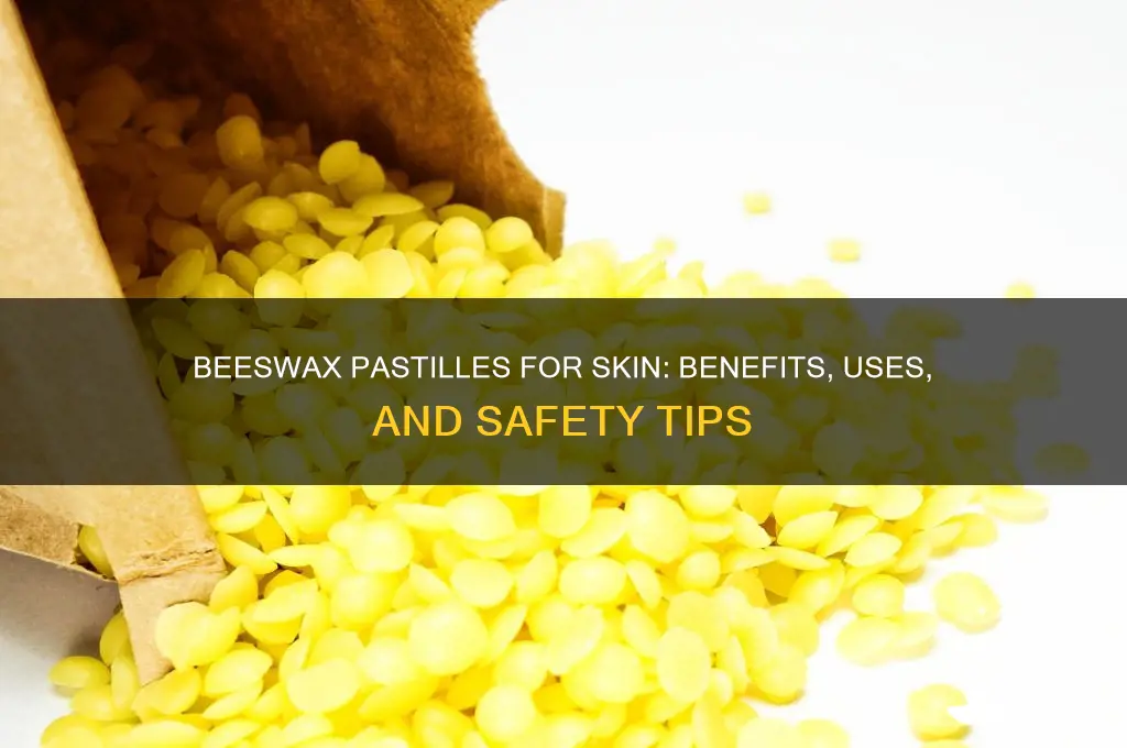 can beeswax pastilles be us3d on skin