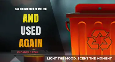 Recycling Large Candles: Can Big Wax Be Remelted and Reused?