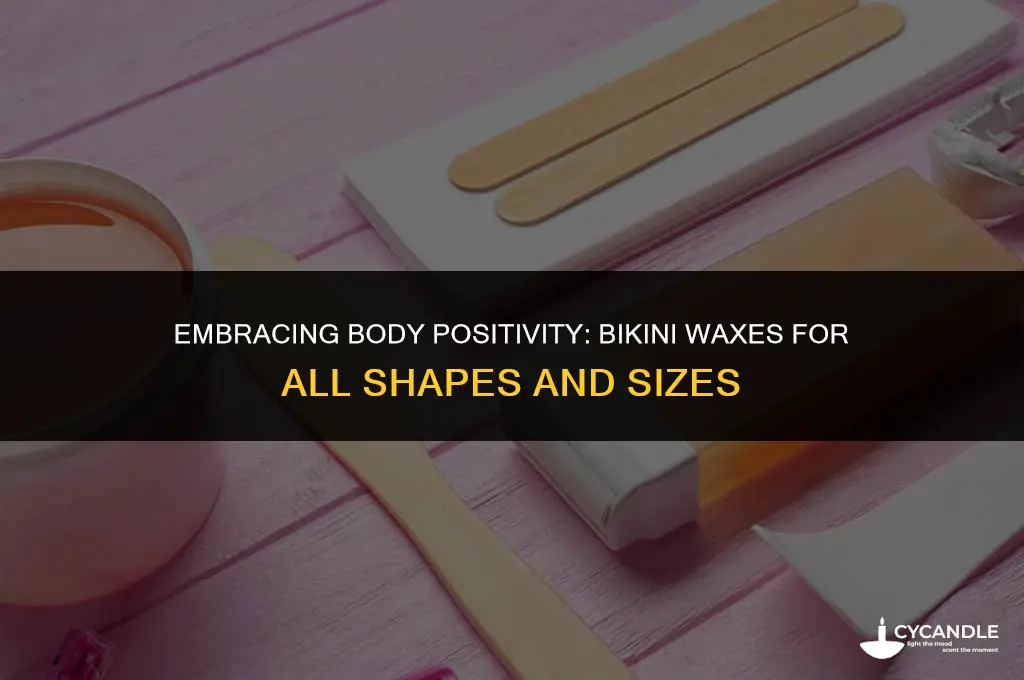 can big women get bikini waxes