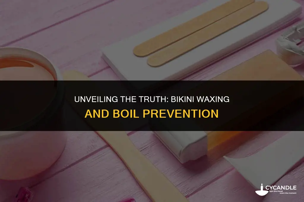 can bikini wax cause boils