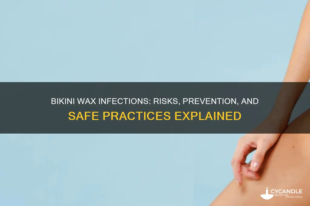 can bikini wax cause infection