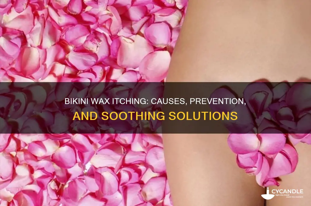 can bikini wax cause itching