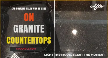 Can Bowling Alley Wax Safely Polish Granite Countertops?