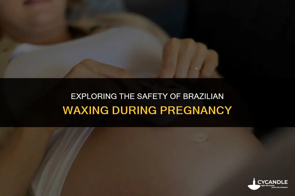 can brazilian wax cause miscarriage
