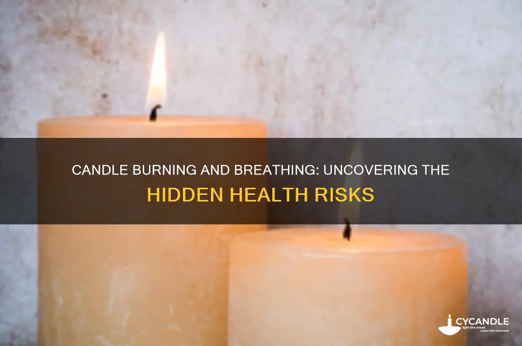 can burning candles affect your breathing