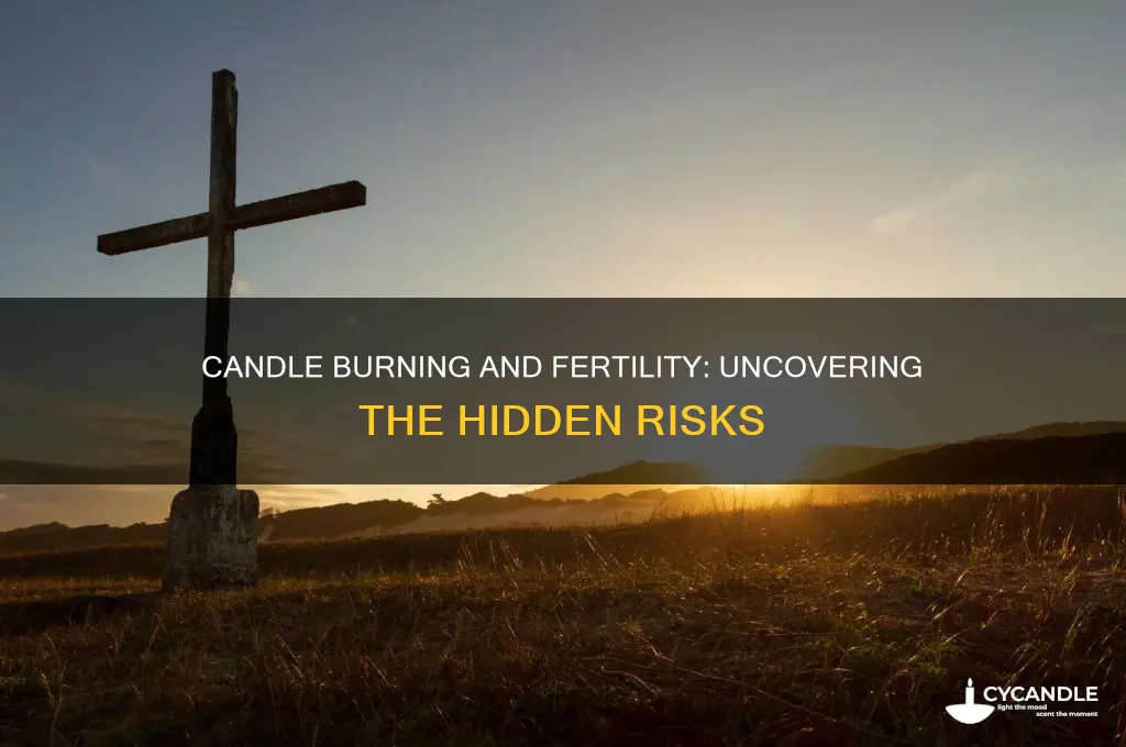 can burning candles cause infertility