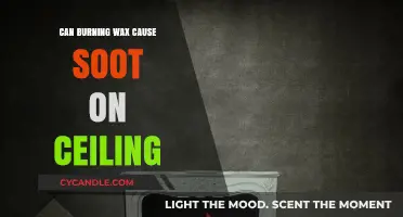 Does Burning Wax Produce Soot Stains on Ceilings? Find Out Here