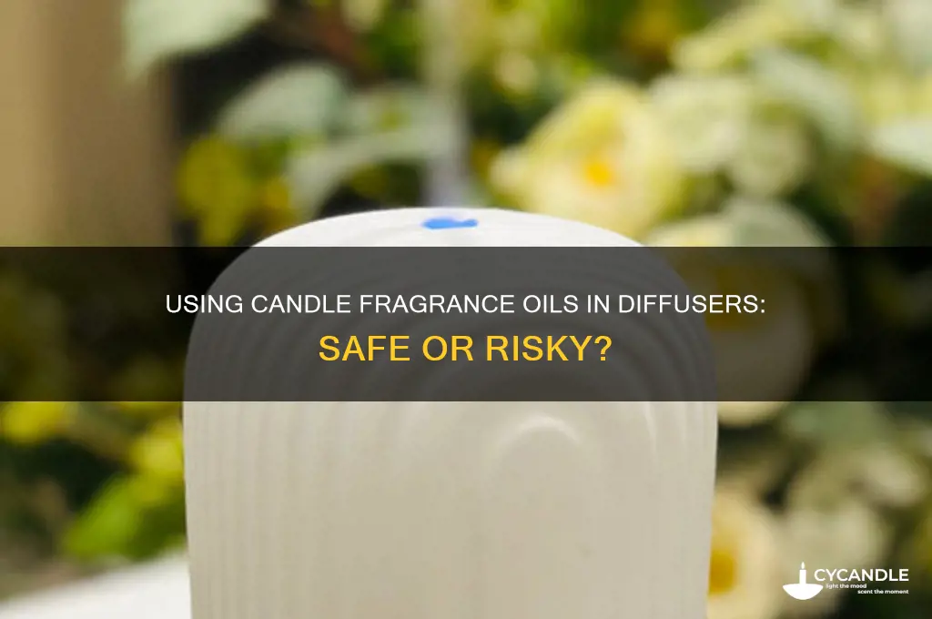 can candle fragrance oils be used in diffusers