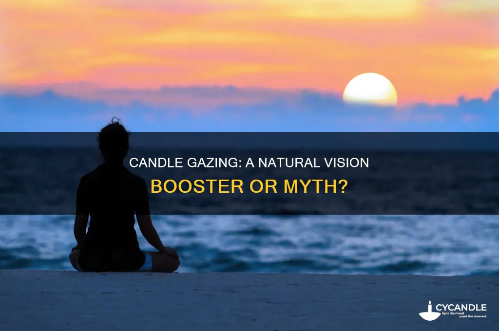 can candle gazing improve eyesight