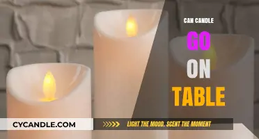 Candles on Tables: Safety Tips and Stylish Placement Ideas