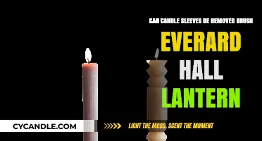 Removing Candle Sleeves from Brush Everard Hall Lanterns: A Guide