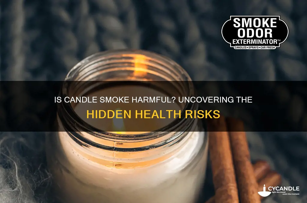 can candle smoke be harmful