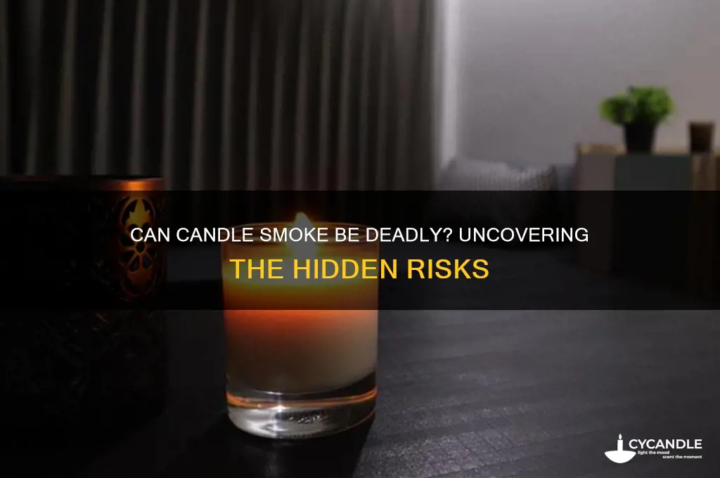 can candle smoke kill you