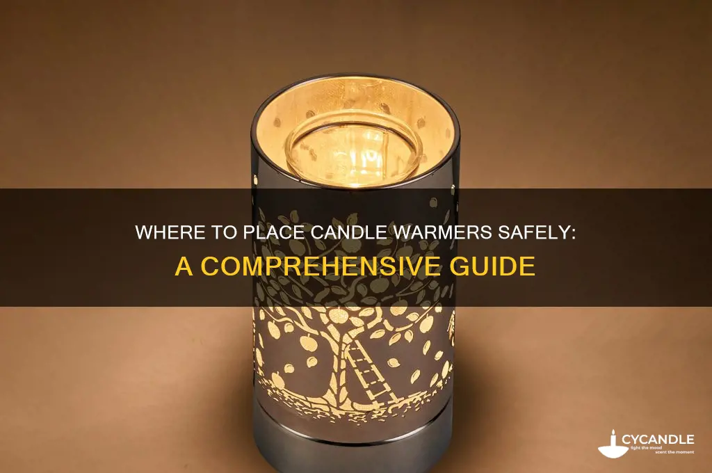 can candle warmers be placed anywhere