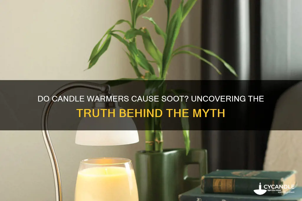 can candle warmers cause soot