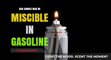 Is Candle Wax Soluble in Gasoline? Exploring Miscibility and Safety
