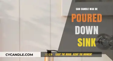 Can You Pour Candle Wax Down the Sink? Risks and Alternatives