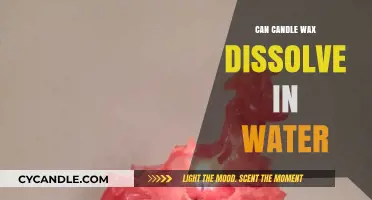 Does Candle Wax Dissolve in Water? Surprising Facts Revealed