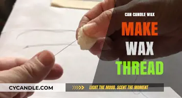 Can Candle Wax Be Transformed into Durable Wax Thread?