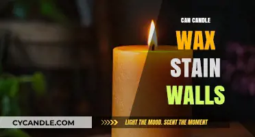 Can Candle Wax Stain Walls? Prevention and Removal Tips
