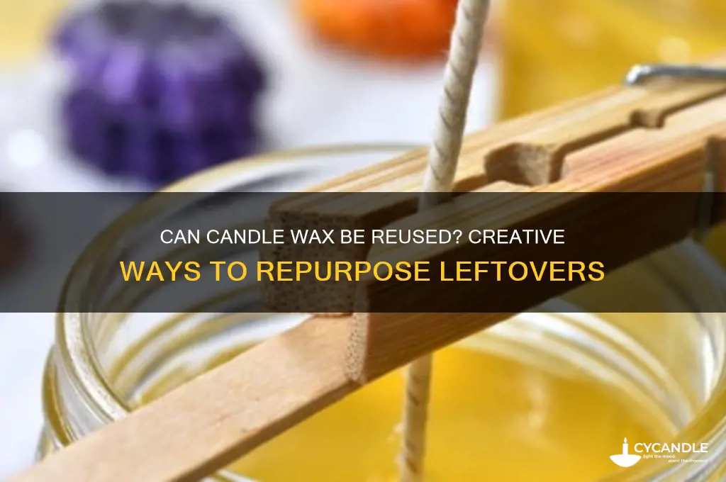 can candle wax