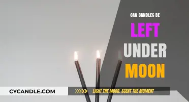 Can Candles Be Left Under the Moon? Safety Tips