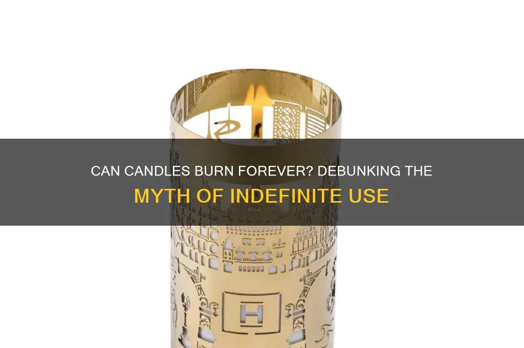 can candles be ued indefinitly