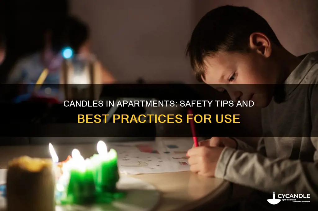 can candles be used in an apartment