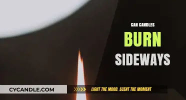 Can Candles Burn Sideways? Unraveling the Science Behind Unusual Flames