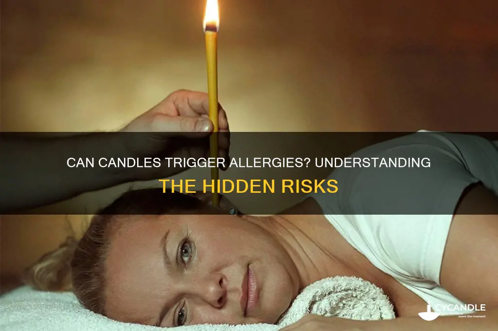 can candles cause allergies