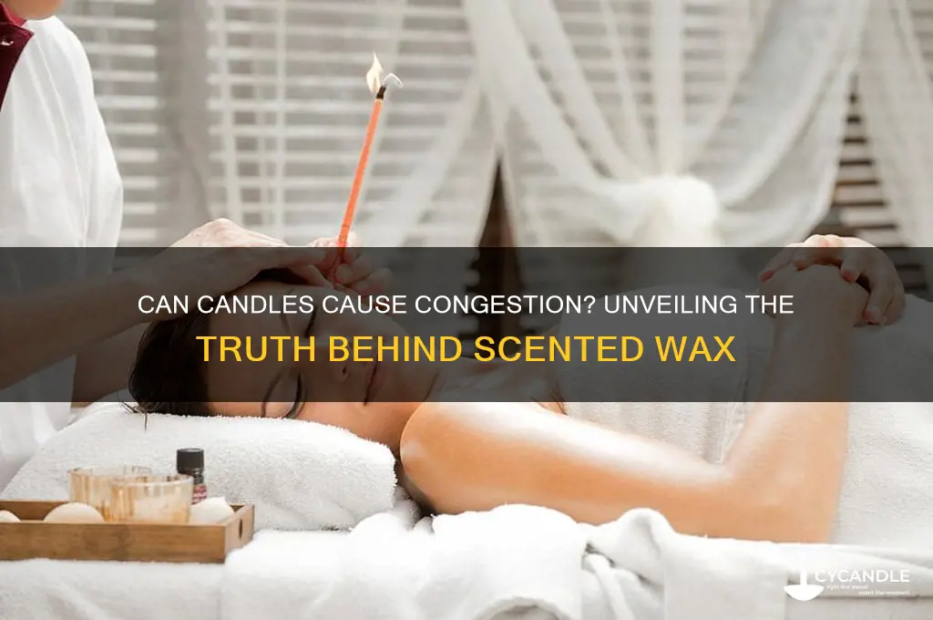 can candles cause congestion