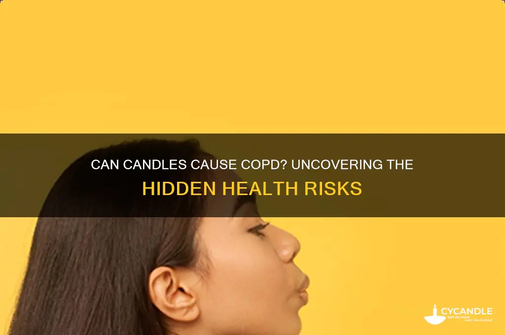 can candles cause copd