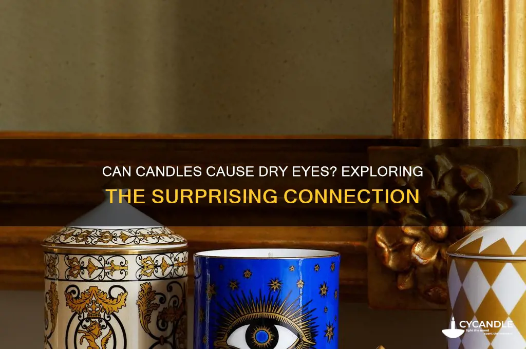 can candles cause dry eyes