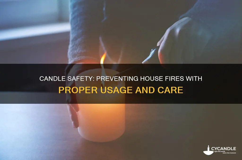 can candles cause house fires