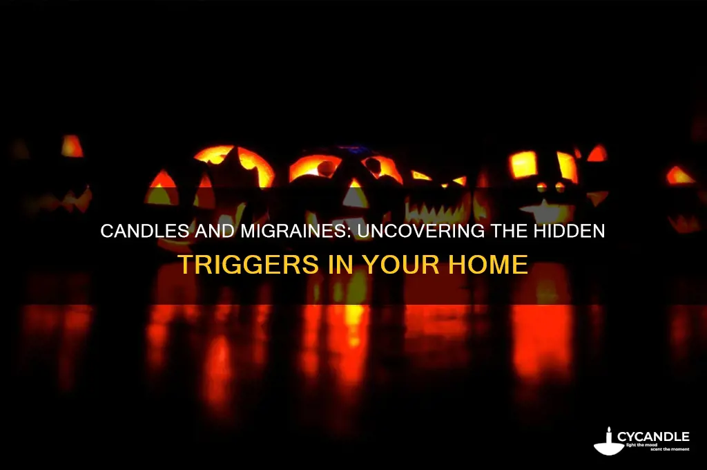 can candles cause migraines