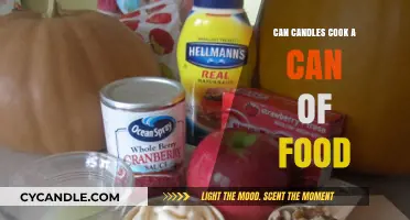 Candle Cooking Experiment: Can Heat Melt Canned Food?