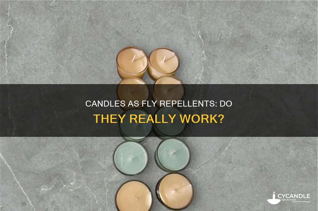 can candles get rid of flies
